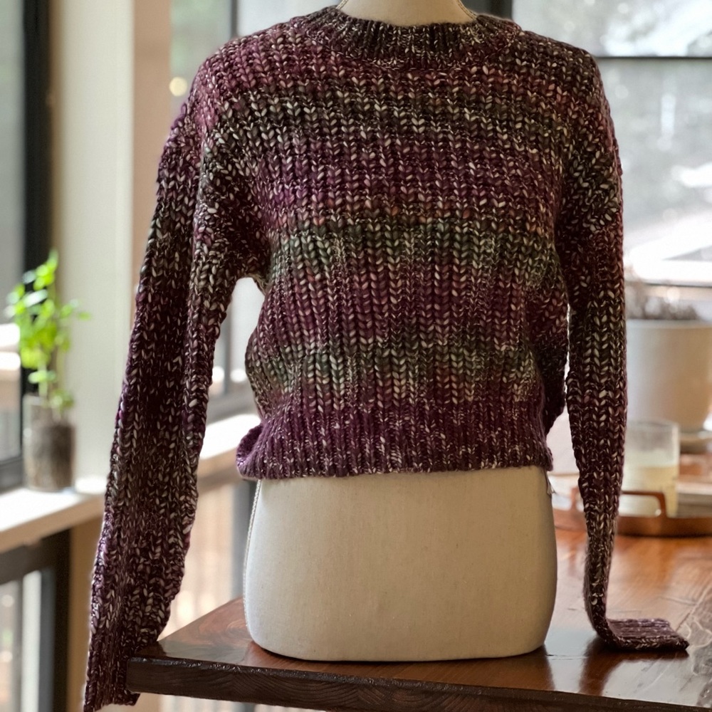 Mink Pink Crop Sweater